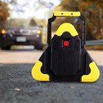 DIYARTS LED Emergency Warning Triangle & Light