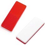 Self-Adhesive Reflective Rectangular Stick-On Reflectors (Red)