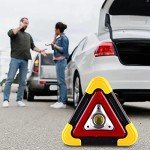 DIYARTS LED Emergency Warning Triangle & Light