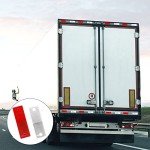 20-Piece Rectangular Auto Reflector Sticker Set