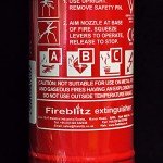 AA 1kg Lightweight Fire Extinguisher – UK Made