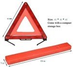 Emergency Car Kit: Warning Triangle, Vest & First Aid Bag