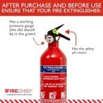 1kg Multi-Purpose Powder Fire Extinguisher for Vehicles