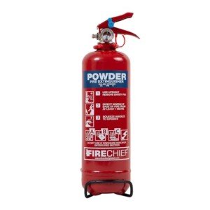 1kg Multi-Purpose Powder Fire Extinguisher with Bracket