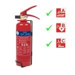 Smartwares FEX-15112 1KG Fire Extinguisher, Red