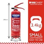 2kg ABC Powder Fire Extinguisher - Compact & Versatile