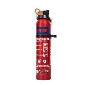 Firechief Aerosol BC Fire Extinguisher, 600g, Red