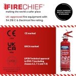 Compact 600g Multi-Purpose Fire Extinguisher for Vehicles
