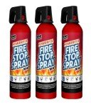 One Chem 10-in-1 Fire Stop Spray, 3 x 750g
