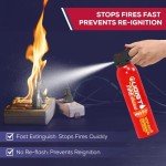 Portable Water-Based Fire Extinguisher for Home & Car