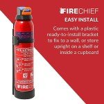 Firechief Aerosol BC Fire Extinguisher, 600g, Red