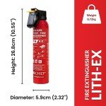 Eurofeu 0.5L Lithium Fire Extinguisher FLE500
