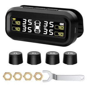 SEACOT Solar TPMS Tire Pressure Monitor System