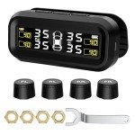 SEACOT Solar TPMS Tire Pressure Monitor System