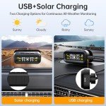 SEACOT Solar TPMS Tire Pressure Monitor System