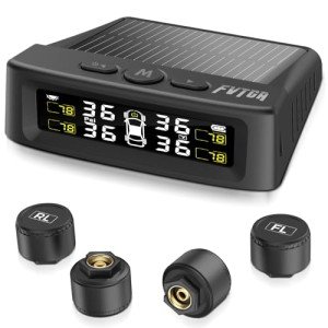 Solar TPMS with 4 Sensors and LCD Display
