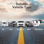 Tymate Solar Tire Pressure Monitor System with Sensors