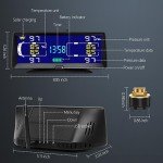 Hieha Wireless Solar Tire Pressure Monitor System