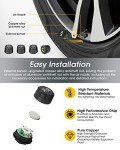 Wireless Solar Tire Pressure Monitoring System for Cars