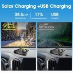 Solar Wireless Tire Pressure Monitoring System Set