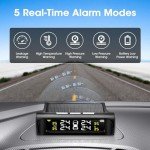 Solar Wireless Tire Pressure Monitoring System Set