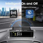 Solar Wireless Tire Pressure Monitoring System Set