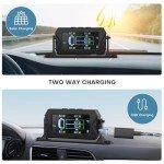 Cordless Solar Tire Pressure Monitor System with 6 Sensors