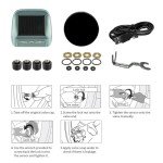 Taimster RV Tire Pressure Monitor System with Sensors