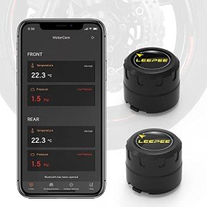 Leepee Wireless Motorcycle Tire Pressure Monitoring System