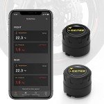 Leepee Wireless Motorcycle Tire Pressure Monitoring System