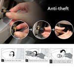 Wireless Tire Pressure Monitor System with Alerts - 4 Sensors