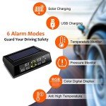 Solar TPMS for RVs with Real-Time Alerts