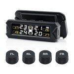 Wireless Solar TPMS Sensor Kit for RVs and Trailers