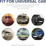 Solar Wireless Tire Pressure Monitoring System for SUVs and Sedans