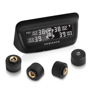 MIZAMA Tire Pressure Monitoring System with LCD Display