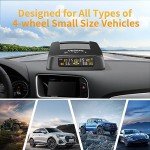 Wireless Tire Pressure Monitoring System with Solar Charger