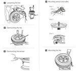 4 TPMS Sensors for Jeep Wrangler & Dodge Ram