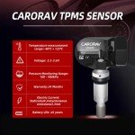 CARORAV 315MHz TPMS Tire Pressure Sensor 4-Pack