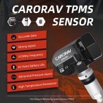 CARORAV 315MHz TPMS Tire Pressure Sensor 4-Pack