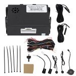 Qiilu Car Blind Spot Monitoring System Kit BSD Distance Assistant Lane Changing Warning Reversing Radar Driving Assistance Sensor Blind Spot Detection System