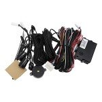 Qiilu Car Blind Spot Monitoring System Kit BSD Distance Assistant Lane Changing Warning Reversing Radar Driving Assistance Sensor Blind Spot Detection System