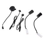 Qiilu Car Blind Spot Monitoring System Kit BSD Distance Assistant Lane Changing Warning Reversing Radar Driving Assistance Sensor Blind Spot Detection System