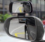 Blind Spot Side Mirror, Car Exterior Mirror Reflective WITH 360° Adjustable Stable HD Waterproof, Wide Angle Side Rear View Mirror for Cars Truck RV Van Motorbike Traffic Safety Reversing Assist