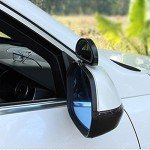 Voarge 2 Piece Adjustable Blind Spot Side Mirror Car Auxiliary Rearview Mirror, Can be adjusted up and down, left and right, suitable for car truck traffic safety