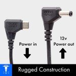 Blind Spot Power Pipe Version 2-12 Volt Trigger Cable - USB to 12V - Create a 12 Volt Battery Using PD USBC Power Banks - Turn Your Power Bank into a 12 Volt Power Supply