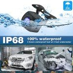 【2024 Upgrade】Reversing Camera Kit AHD 1080P Reverse Camera Kit Rear View Camera with 4.3'' LCD Monitor Reverse Camera for Van,Car,Truck,Pickup,SUV Waterproof Night Vision DIY Parking Guide Lines