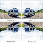 AUTO-VOX W10 Wireless Reversing Camera for Vans Strong Signal, Infrared Night Vison, Clear&Stable Image, 7" Monitor Waterproof Rear View Camera for Truck Trailer Motorhome Campervan Caravan