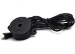 CISBO 18mm Detachable Rear Reverse Parking Sensor 4 Sensors Kit Audio Buzzer Kit (Black)