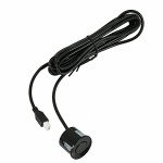 Multibao Parking Sensor Car Reversing Sensors Backup Radar System Buzzer Alarm with 4 Back Sensors - Black