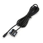 Car Auto Vehicle Reverse Backup Radar System, with 4 Parking Sensors Distance Detection Radar Sound Warning Auto Reversing Sensor Kit Waterproof Alarm Buzzer Vehicles Ultrasonic Safety Assistant